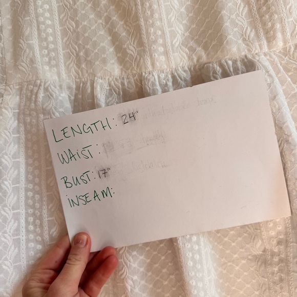 Emerson Fry Marion Blouse White Embroidered Flutter Sleeve Large - Picture 5 of 6